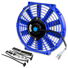 Load image into Gallery viewer, 10 Inch Blue Radiator Cooling Fan