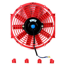 Load image into Gallery viewer, 10 Inch Red Radiator Fan