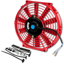 Load image into Gallery viewer, 10 Inch Red Radiator Fan