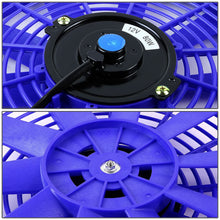 Load image into Gallery viewer, 12" Blue Radiator Cooling Fan
