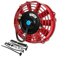Load image into Gallery viewer, 7 Inch Red Radiator Fan