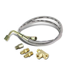 Load image into Gallery viewer, Type 1 Style Oil Feed Line Kit - 90 Degree Hose - 4AN