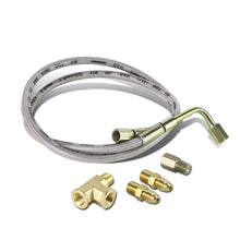 Load image into Gallery viewer, Type 1 Style Oil Feed Line Kit - 90 Degree Hose - 4AN