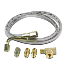 Load image into Gallery viewer, Type 1 Style Oil Feed Line Kit - 90 Degree Hose - 4AN