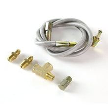 Load image into Gallery viewer, Type 1 Style Oil Feed Line Kit - 90 Degree Hose - 4AN