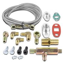 Load image into Gallery viewer, Type 12 Style Oil Feed and Drain Line Kit with Banjo Bolt
