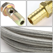 Load image into Gallery viewer, Type 12 Style Oil Feed and Drain Line Kit with Banjo Bolt