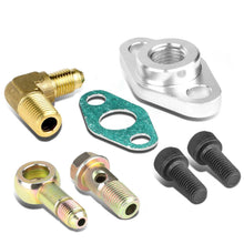 Load image into Gallery viewer, Oil Feed Line Adapter with Banjo Bolt 4AN No Hose