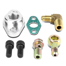 Load image into Gallery viewer, Oil Feed Line Adapter with Banjo Bolt 4AN No Hose