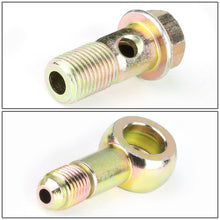 Load image into Gallery viewer, Oil Feed Line Adapter with Banjo Bolt 4AN No Hose