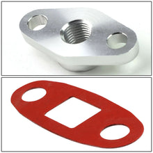 Load image into Gallery viewer, 10 AN Oil Drain Line Adapter Flange with Gasket and Fittings