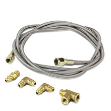 Load image into Gallery viewer, Oil Feed Line - Straight Ends - 4AN