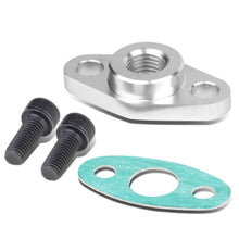 Load image into Gallery viewer, Oil Feed Line Flange with Gasket and Bolts - 4AN