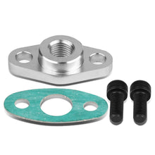 Load image into Gallery viewer, Oil Feed Line Flange with Gasket and Bolts - 4AN