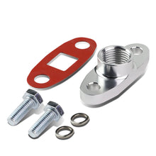 Load image into Gallery viewer, Oil Drain Line Flange Kit with Gasket and Bolts 10 AN Fitting