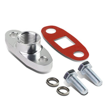 Load image into Gallery viewer, Oil Drain Line Flange Kit with Gasket and Bolts 10 AN Fitting