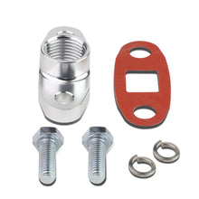 Load image into Gallery viewer, Oil Drain Line Flange Kit with Gasket and Bolts 10 AN Fitting