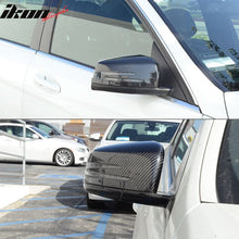 Load image into Gallery viewer, 2010-2014 Mercedes-Benz E Class Matte Side View Mirror Trim Overlay CF