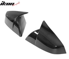 Load image into Gallery viewer, 2021-2025 Tesla Model S Gloss Black Side Mirror Cover Dry Carbon Fiber