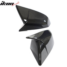Load image into Gallery viewer, 2021-2025 Tesla Model S Gloss Black Side Mirror Cover Dry Carbon Fiber