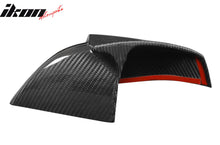 Load image into Gallery viewer, 2021-2025 Tesla Model S Gloss Black Side Mirror Cover Dry Carbon Fiber