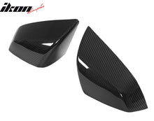 Load image into Gallery viewer, 2021-2025 Tesla Model S OE Gloss Black Mirror Covers Dry Carbon Fiber