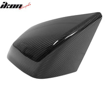 Load image into Gallery viewer, 2021-2025 Tesla Model S OE Gloss Black Mirror Covers Dry Carbon Fiber