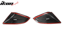 Load image into Gallery viewer, 2021-2025 Tesla Model S OE Gloss Black Mirror Covers Dry Carbon Fiber