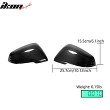 Load image into Gallery viewer, 2020-2025 Toyota GR Supra A90 Mirror Covers Cap Gloss Dry Carbon Fiber