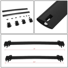 Load image into Gallery viewer, 2017-2021 Jeep Compass Roof Rack Cross Bars Black