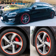 Load image into Gallery viewer, Heavy Duty Wheel Guard Rim Protecting Trim 17in Red