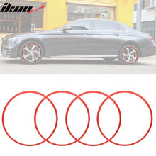 Load image into Gallery viewer, Heavy Duty Wheel Guard Rim Protecting Trim 17in Red