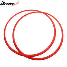 Load image into Gallery viewer, Heavy Duty Wheel Guard Rim Protecting Trim 17in Red