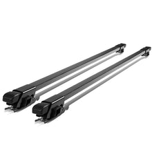 Load image into Gallery viewer, 50 Inch Square Aluminum Roof Rack Crossbar - Black