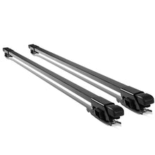 Load image into Gallery viewer, Universal 54" Black Aluminum Square Roof Rack Crossbar