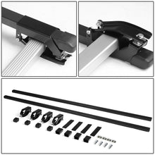 Load image into Gallery viewer, Universal 54" Black Aluminum Square Roof Rack Crossbar