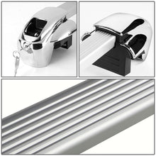 Load image into Gallery viewer, 50" Aluminum Square Bar Roof Rack Crossbar with Lock - Silver