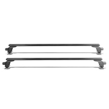 Load image into Gallery viewer, Universal Aluminum Aero Roof Rack Crossbar - 50" - Black