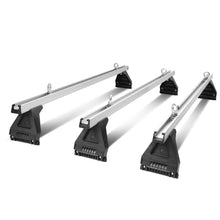Load image into Gallery viewer, Universal 58" Aluminum Roof Rack Kit - Silver