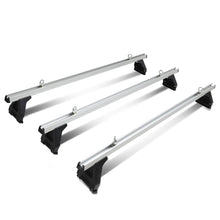 Load image into Gallery viewer, Universal 58" Aluminum Roof Rack Kit - Silver