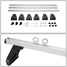 Load image into Gallery viewer, Universal 58" Aluminum Roof Rack Kit - Silver
