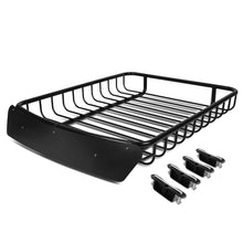 Load image into Gallery viewer, Universal 51" x 40" Steel Roof Rack Basket - Black