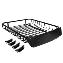 Load image into Gallery viewer, Universal 51" x 40" Steel Roof Rack Basket - Black
