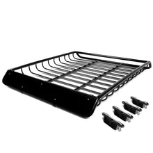 Load image into Gallery viewer, Universal 53x40 Steel Roof Rack Basket - Black