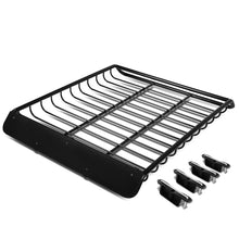 Load image into Gallery viewer, Universal 53x40 Steel Roof Rack Basket - Black