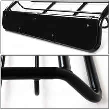 Load image into Gallery viewer, Universal 53x40 Steel Roof Rack Basket - Black