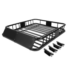 Load image into Gallery viewer, Universal Steel Roof Rack Basket 48" x 40" - Black