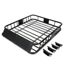 Load image into Gallery viewer, Universal Steel Roof Rack Basket 48" x 40" - Black