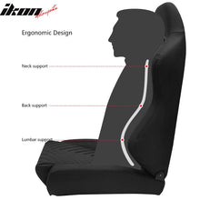 Load image into Gallery viewer, Universal Pair Reclinable Racing Seat with Dual Slider