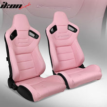 Load image into Gallery viewer, Universal Pair Reclinable Racing Seat with Dual Slider